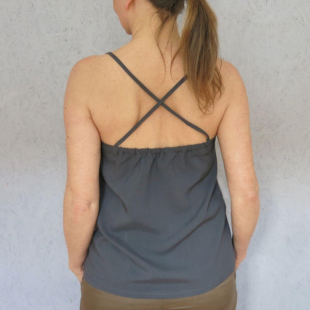Papierschnittmuster Top Frau Eike XS-L